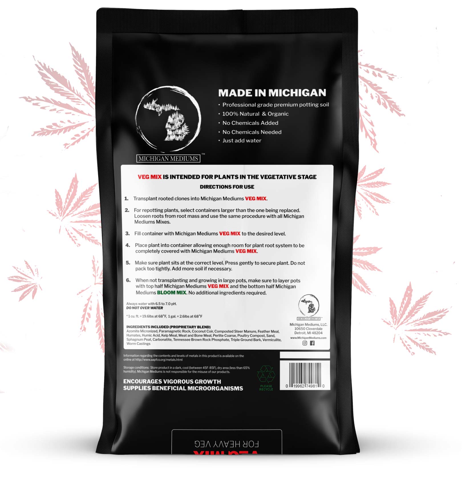 Veg Mix Bag Back